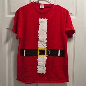 (5/$25) Santa Clause T-Shirt Size Medium Christams Xmas